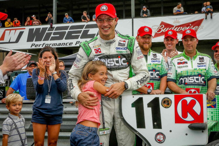 Bourdais wins pole in the Wet At Mid-Ohio