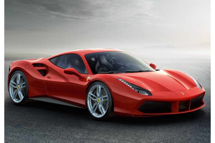 Ferrari testing electric 488