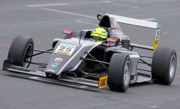 Schumacher’s son Mick completes first Formula Four test drive