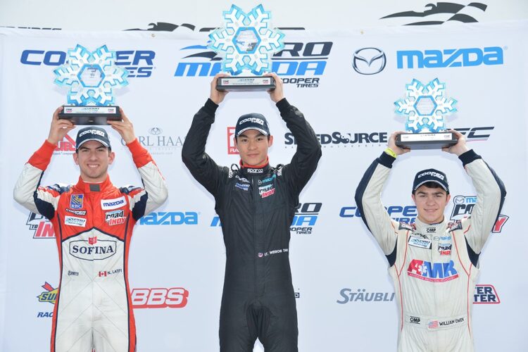 Winterfest: Tan wins Pro Mazda Race 2