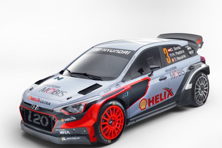 Hyundai Motorsport unveils New Generation i20 challenger ahead of third WRC season