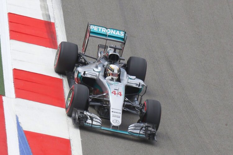 Sochi Practice 2: Hamilton keeps Mercedes on top