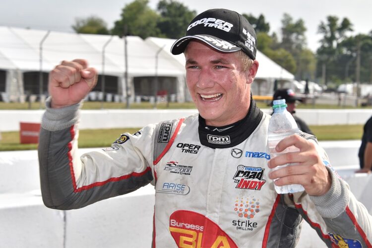 Martin Takes USF2000 Field to the Cleaners in Mid-Ohio Sweep