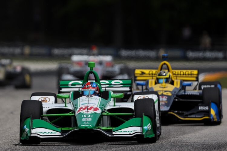 Herta pips Rossi for pole at Road America