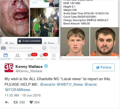 Three men arrested in beating of NASCAR driver Mike Wallace and his daughter (Update)