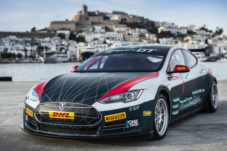 Electric GT racing series upgrades to Tesla Model S P100D