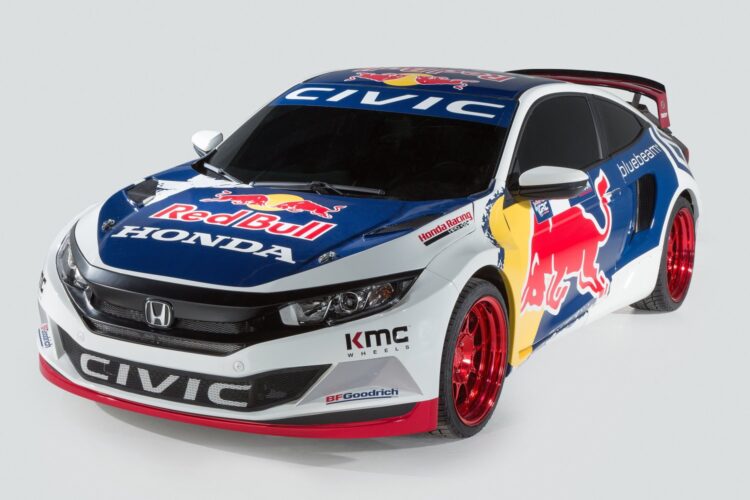 Honda To Compete in 2016 Red Bull Global Rallycross Series