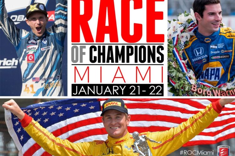 Three Andretti Drivers Named To Race Of Champions Team USA