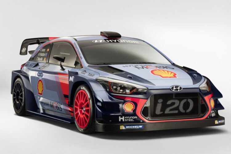 Hyundai Motorsport unveils new car for a new WRC era