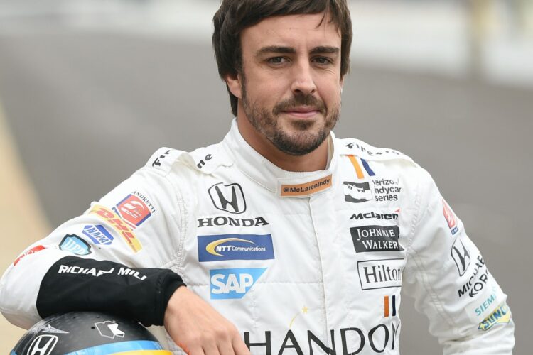 Alonso will win this year’s Indy 500