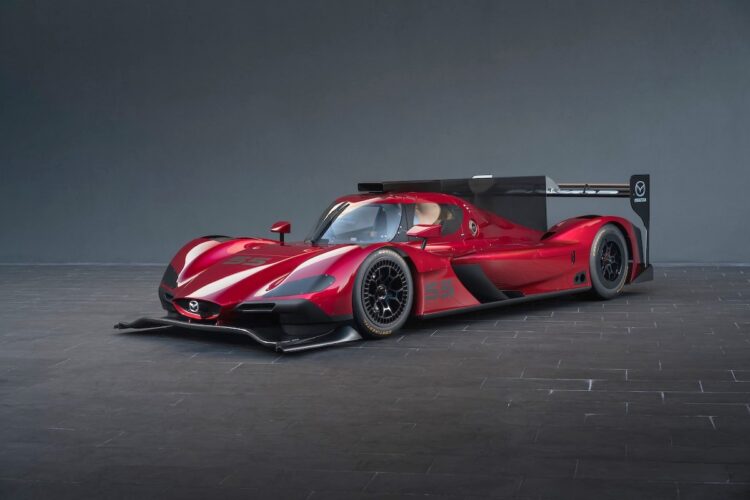 Mazda Unveils New Daytona Prototype international Race Car