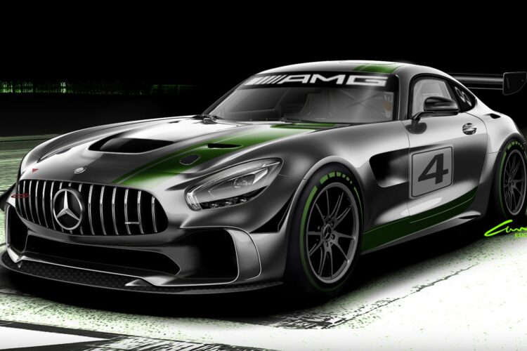 Mercedes-AMG is developing a new GT4 race car