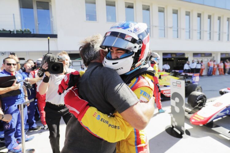 Alesi dominates GP3 race 2 in Budapest