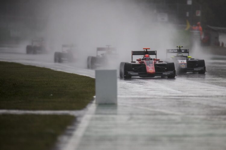 GP3: Qualifying cancelled due to heavy rain at Monza, Fukuzumi on pole