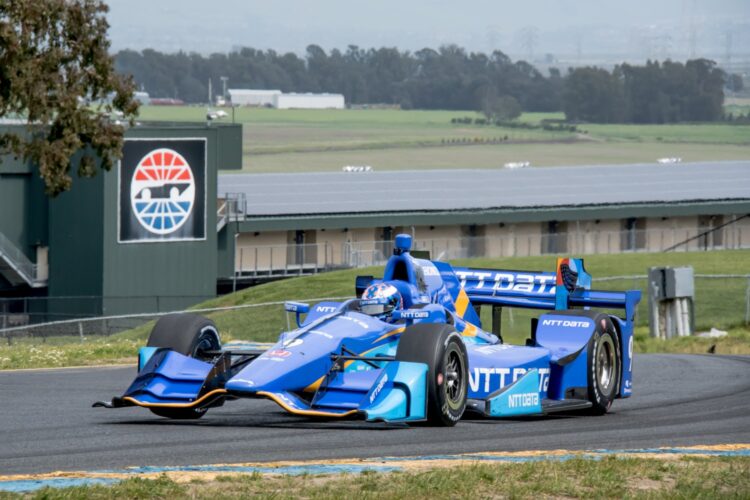 IndyCars testing at Sonoma next Monday (Update)