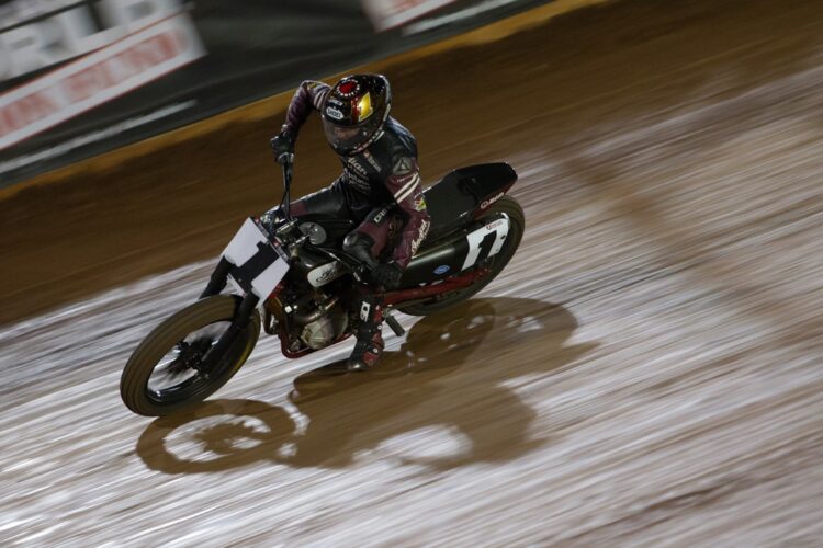 Smith Snaps Mees’ Streak, Indian Motorcycle Wins Third Straight at Charlotte Half-Mile