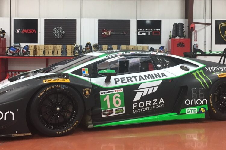 Lewis and Mul Set for IMSA Campaign in Lamborghini Huracan GT3 as Forza Motorsport joins Change Racing