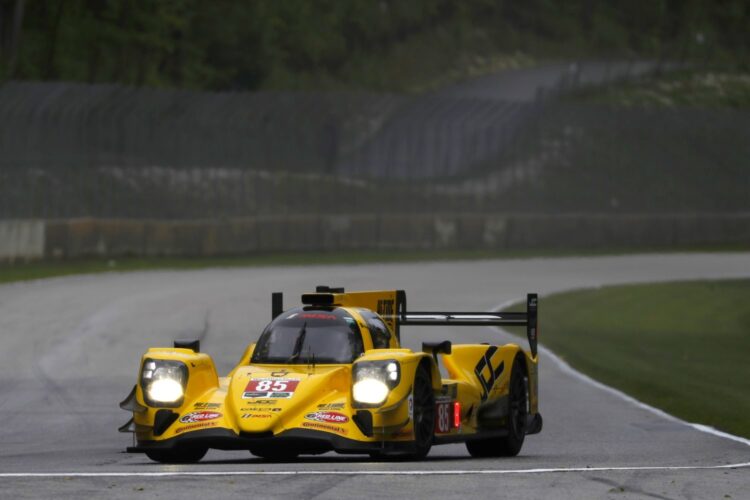 Simpson Throws Down Late Flyer to Lead Prototype Practice at Road America
