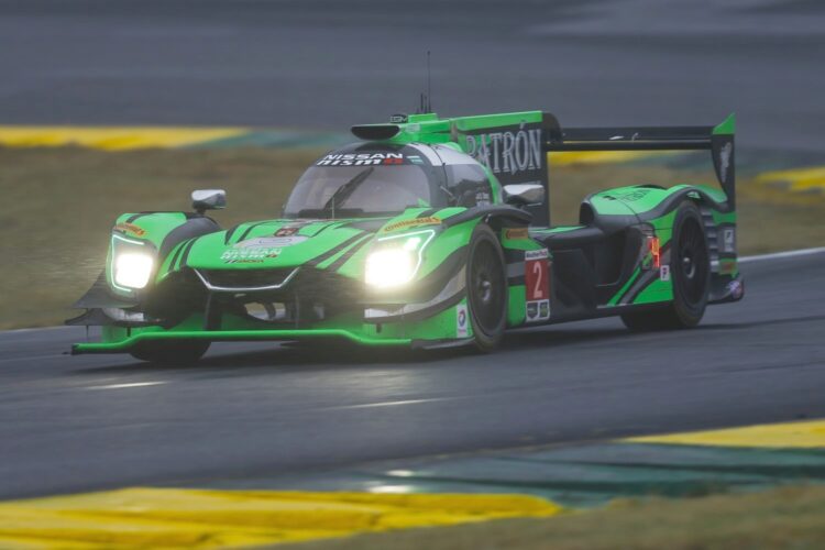 Nissans hold early lead at Petit LeMans