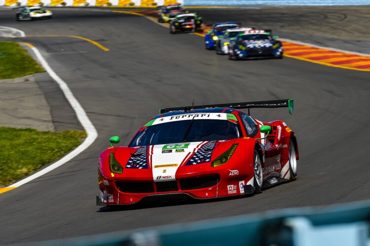 Ferrari Assumes GTD Championship Leads in Watkins Glen