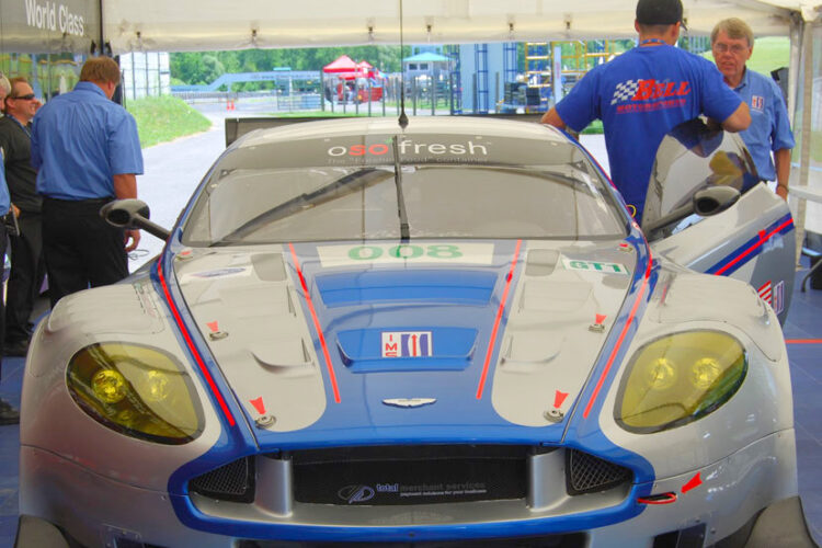 Bell’s back with Aston Martin at Lime Rock