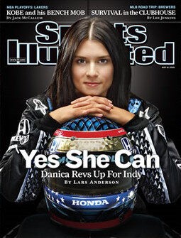 Danica Patrick on cover of Sports Illustrated