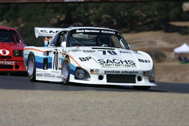 Historic IMSA Cars Racing at Monterey Festival of Speed