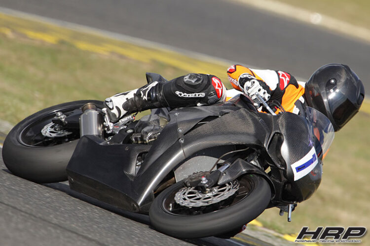 Schu contesting 8-hour motorbike race