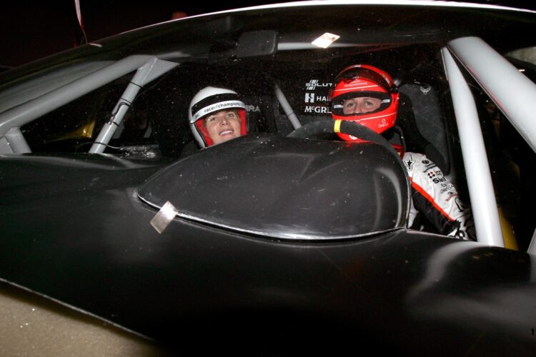 Race fans offered chance to ride with Schumacher