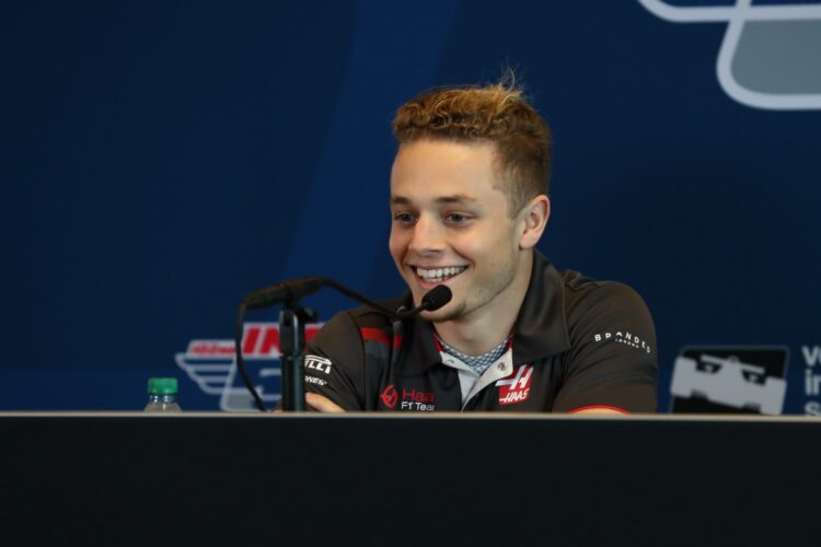 Q&A with Dale Coyne driver Santino Ferrucci in Detroit