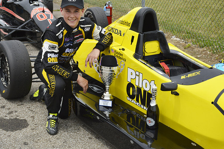 Teenage racer Frederick returns to second season in USF2000