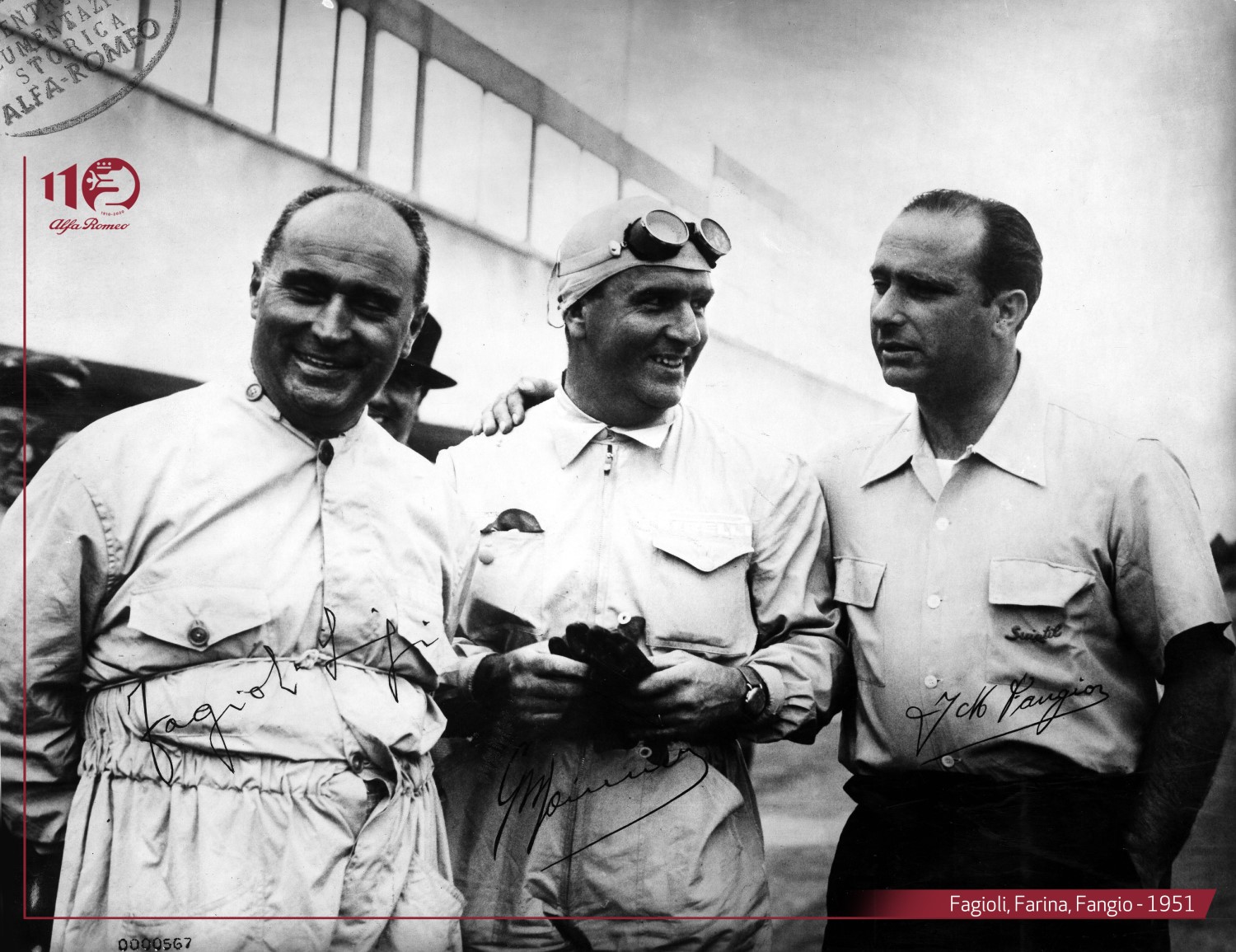 Fagioli, Farina, Fangio - 1951