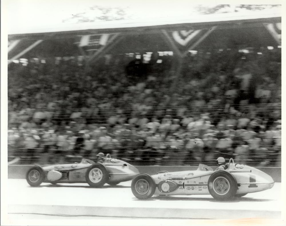 1960 Indy 500 - Rathmann and Ward battle