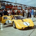 On the grid at Sebring in 1967