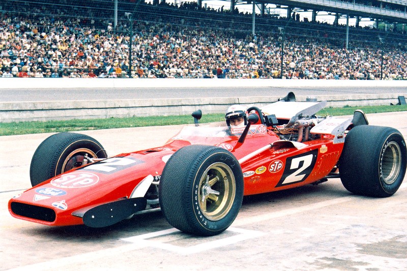 Mario Andretti 1969 Indy 500. Photo courtesy of IMS