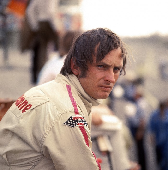 Chris Amon in 1969 driving for the Ferrari F1 team