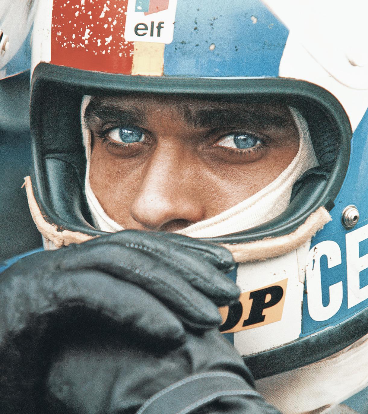 1973 Francois Cevert before being killed at Watkins Glen