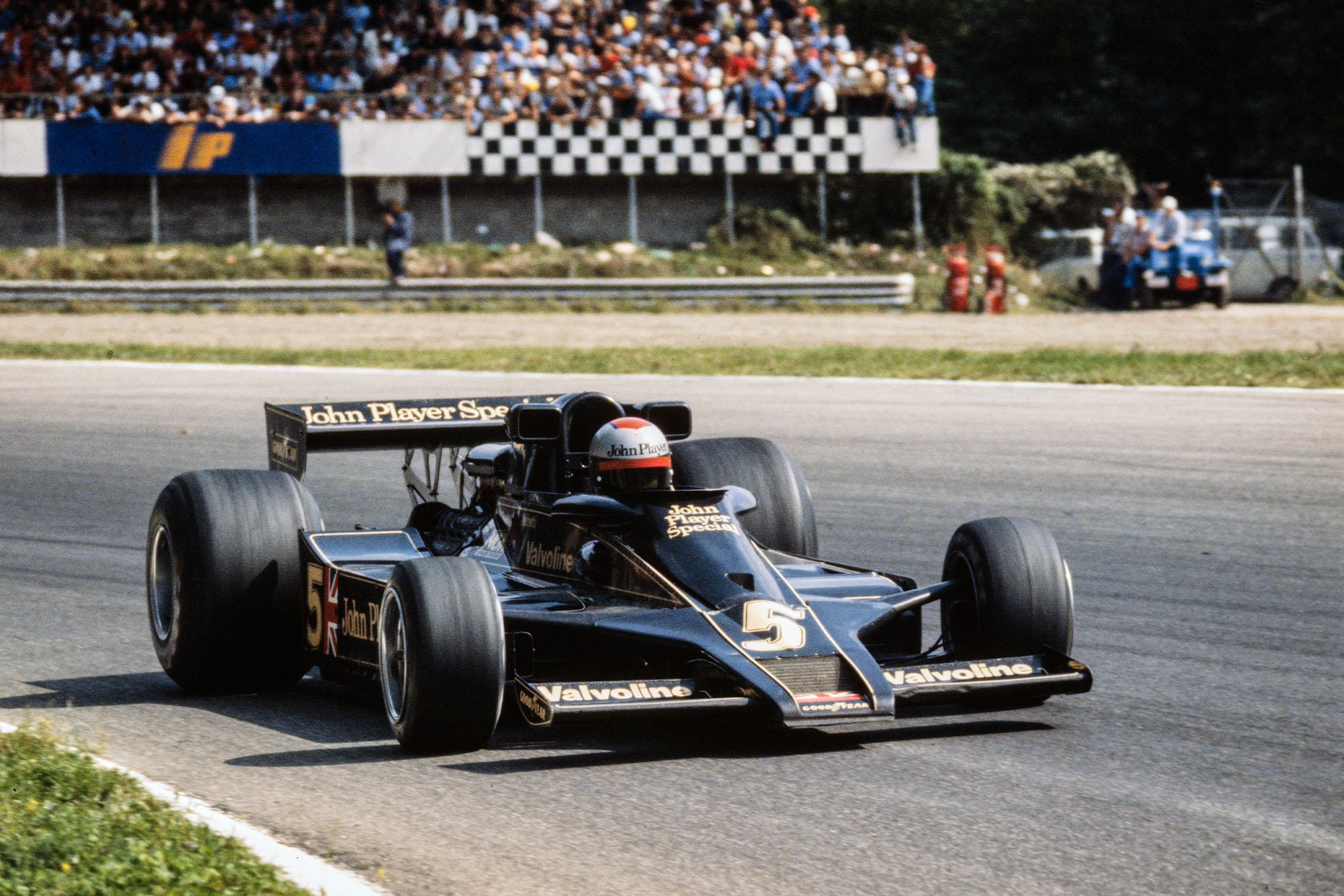 1977 Italian GP at Monza winner Mario Andretti