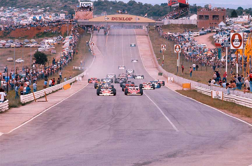 Start of 1977 South African GP