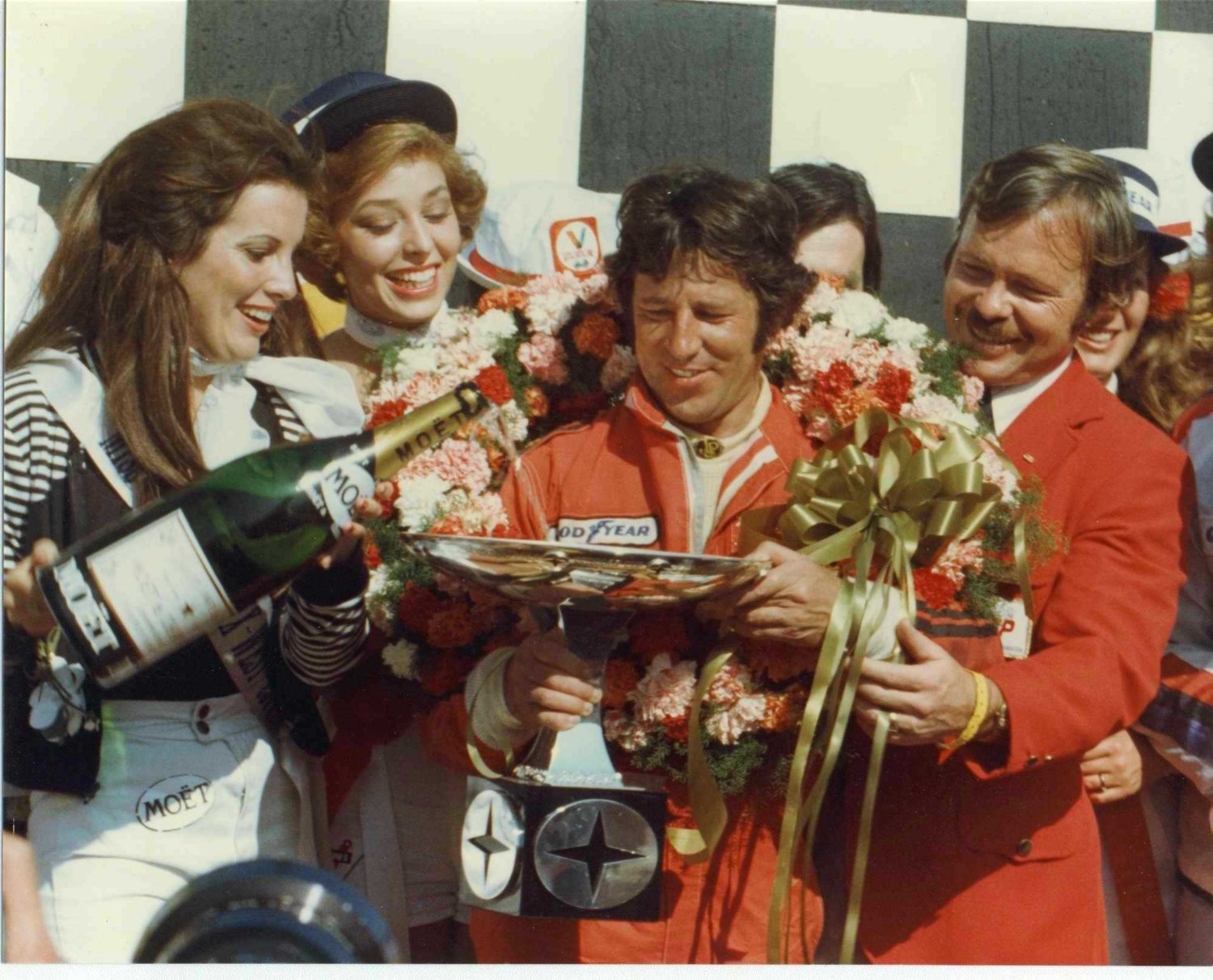1977 Long Beach podium