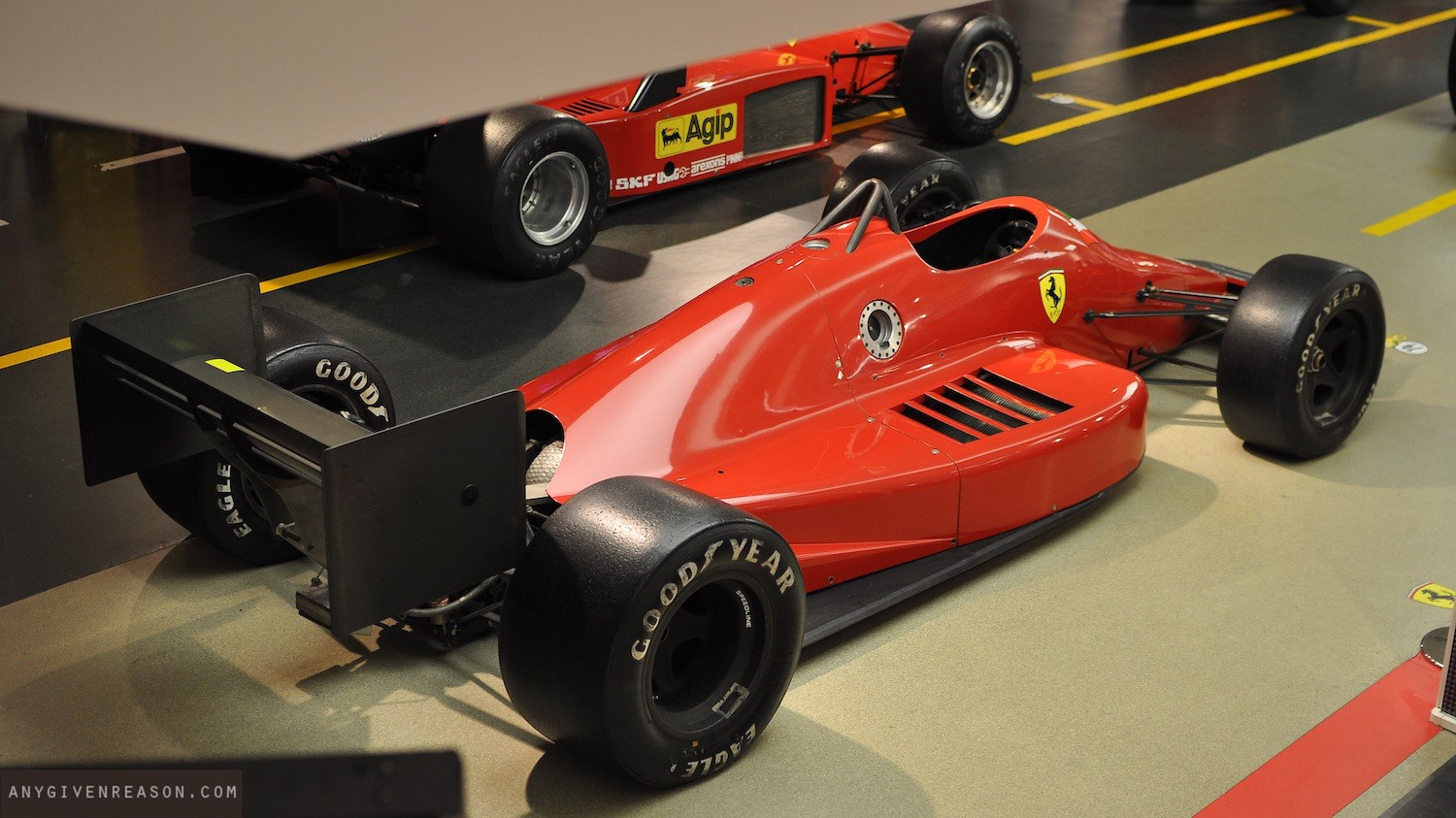 Jim France Visits Ferrari See Ferrari Cart Indycar Autoracing1 Com