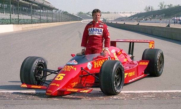1987 Indy 500 pole winner Mario Andretti