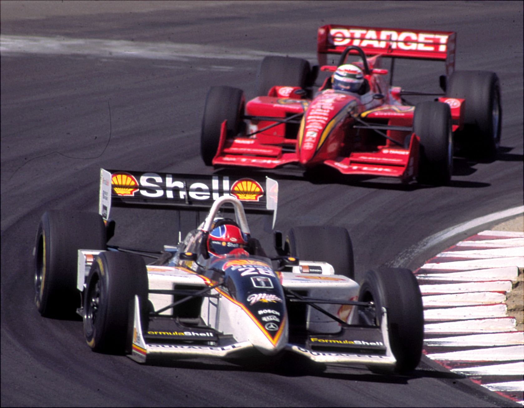 1996 - the famous Bryan Herta Alex Zanardi battle