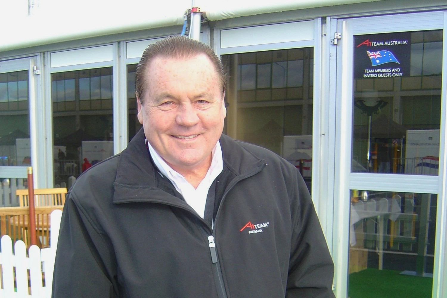 Australian F1 driver Alan Jones in 2007. He was F1 driving champion in 1980