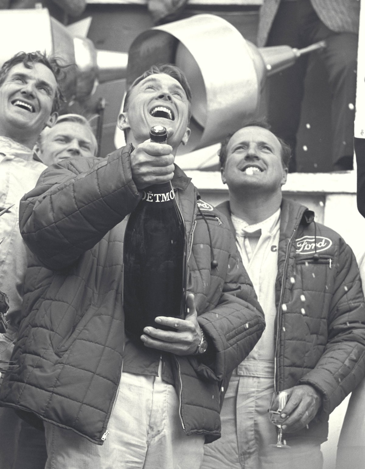 Gurney and Foyt winning Lemans in 1967