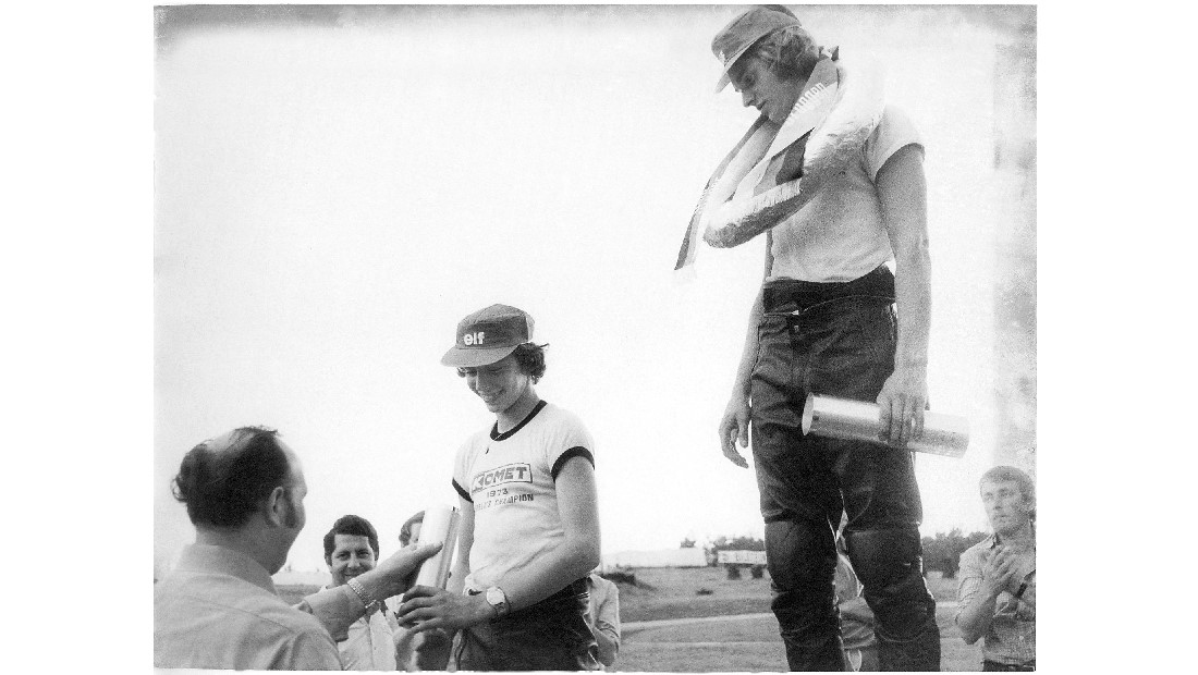 Stefan Bellof (left) and Georg Bellof (right) contested many a kart race