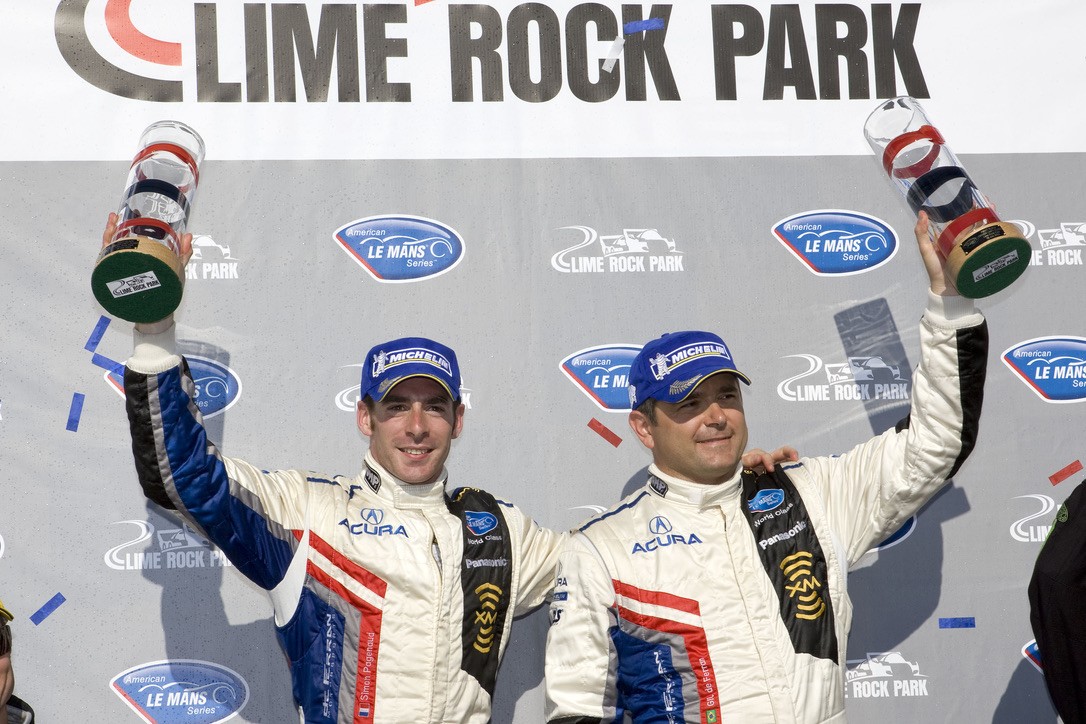 Simon Pagenaud and Gil de Ferran winning for Andretti Autosport in IMSA