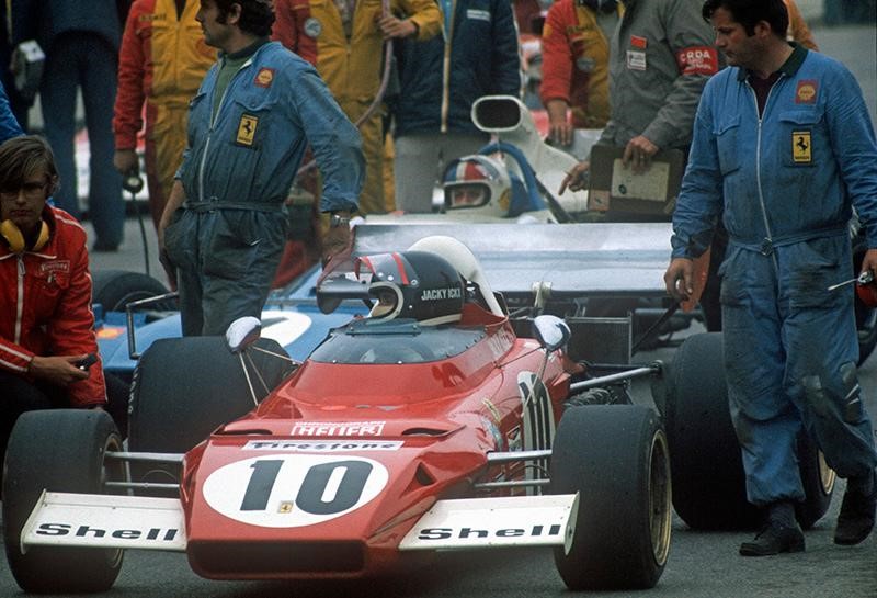 Ickx drove for the Ferrari F1 team a couple of years