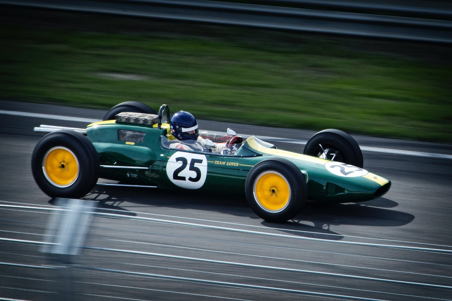 Jim Clark Lotus Photo by Chris Peeters