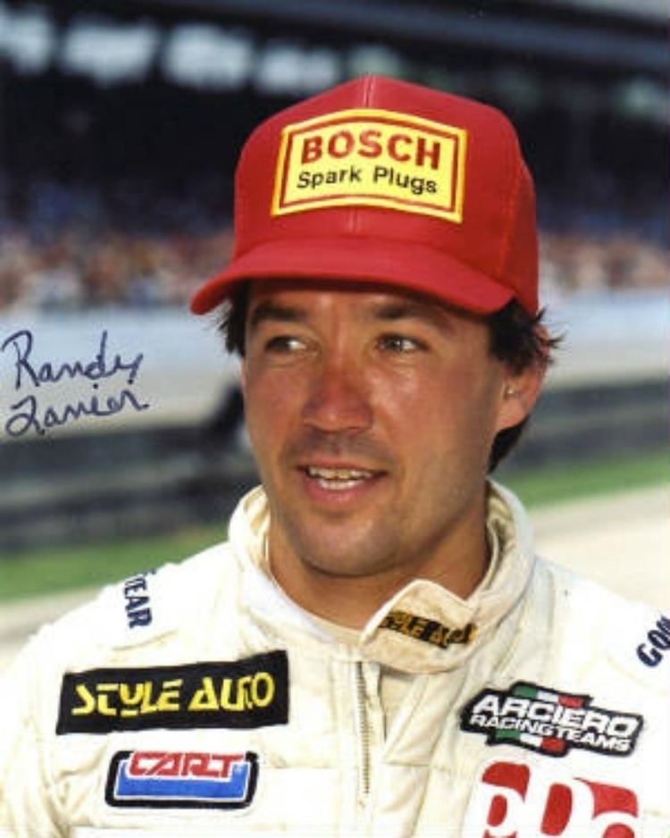 Randy Lanier in the 1980s as a CART IndyCar driver